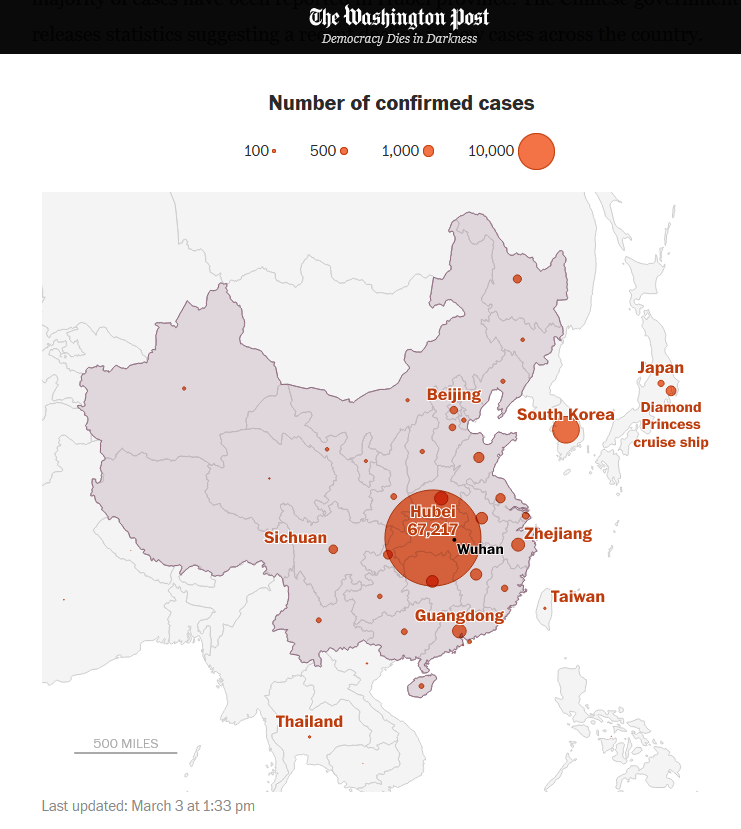 Washington Post - China map