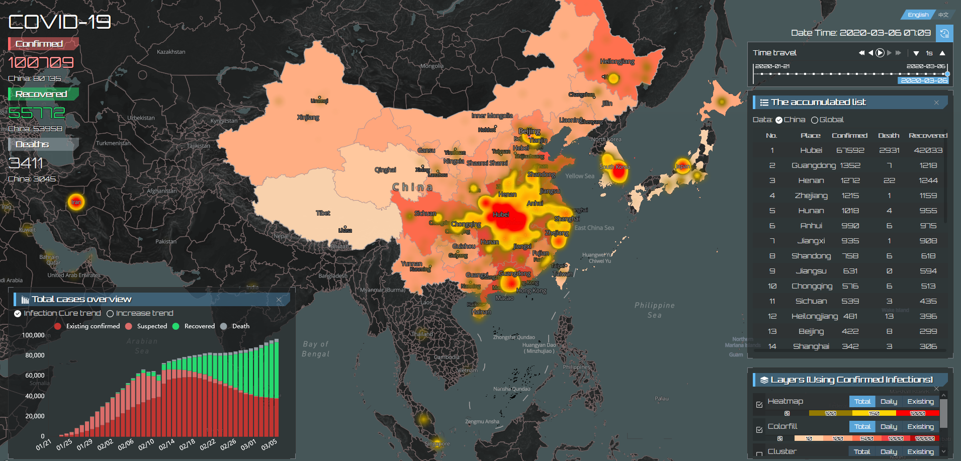 Mapbox China map