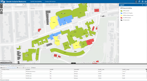 Facility data mapped