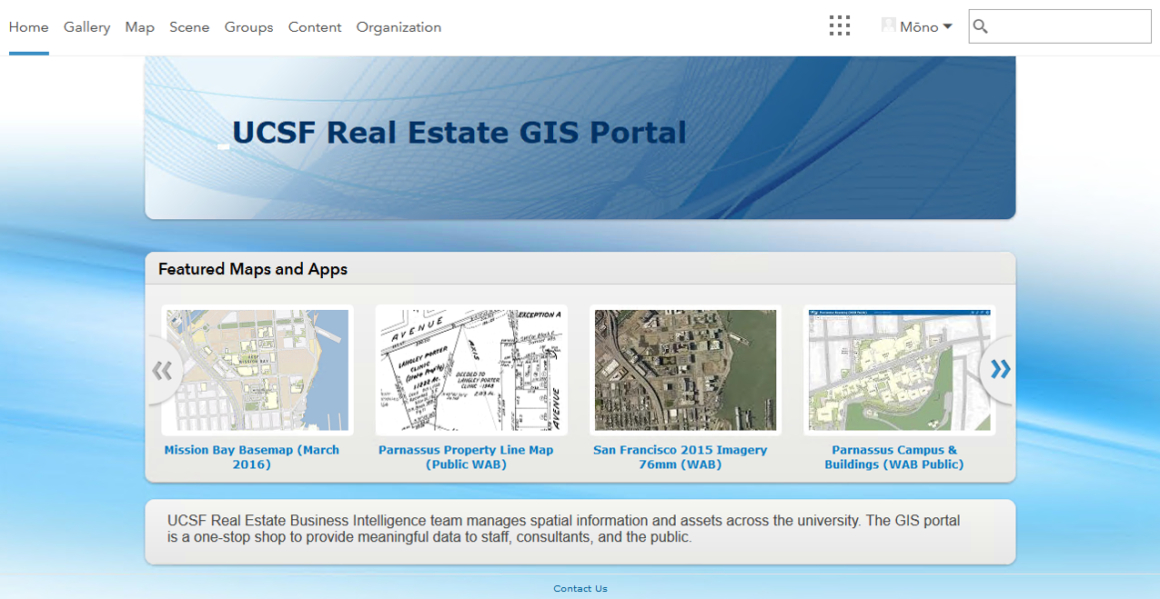UCSF Real Estate GIS