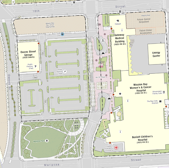 Mission Bay Campus Map